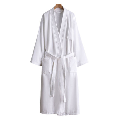 Classic Cotton Bathrobe - Soft and Comfortable for Relaxation